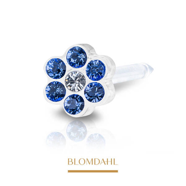 Daisy Sapphire/ Crystal 5 mm 12-0114-43