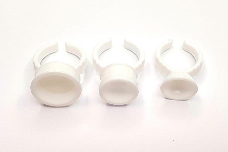 Pierścionek na pigment plastikowy 1 szt