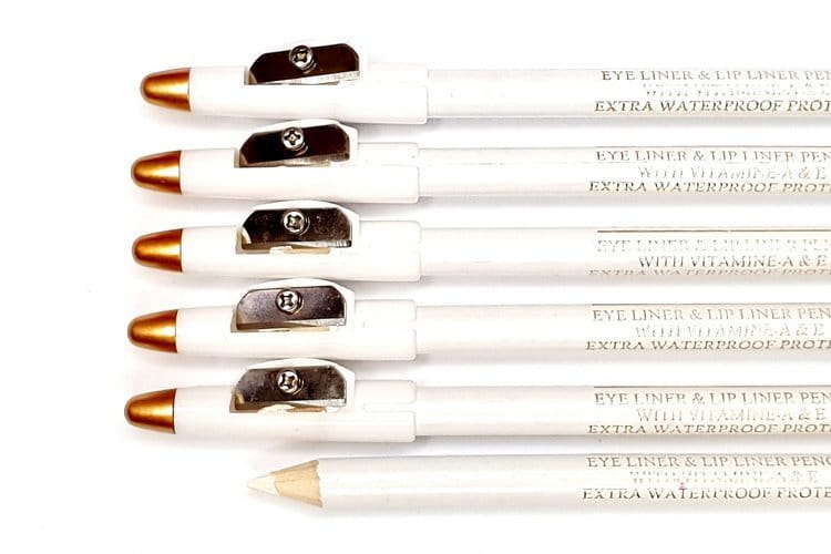 Kredka biała z temperówką