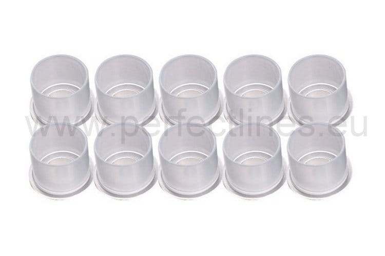 Kubeczki na pigment plastikowe stojące przezroczyste 100 szt / op