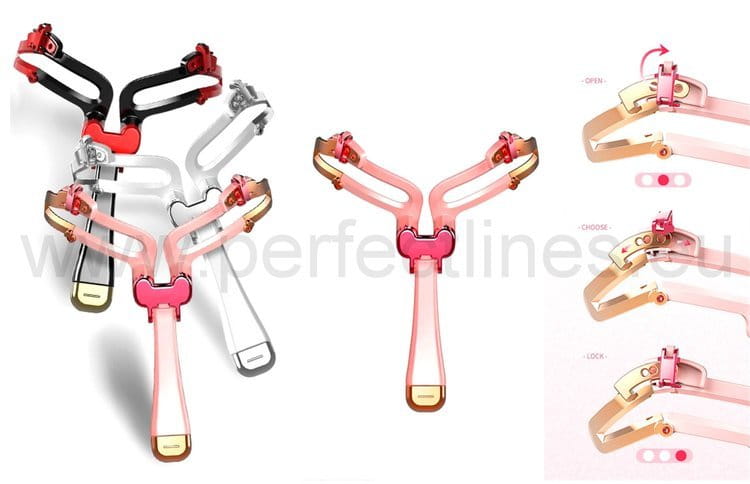 Szablon do rysunku brwi z regulacją