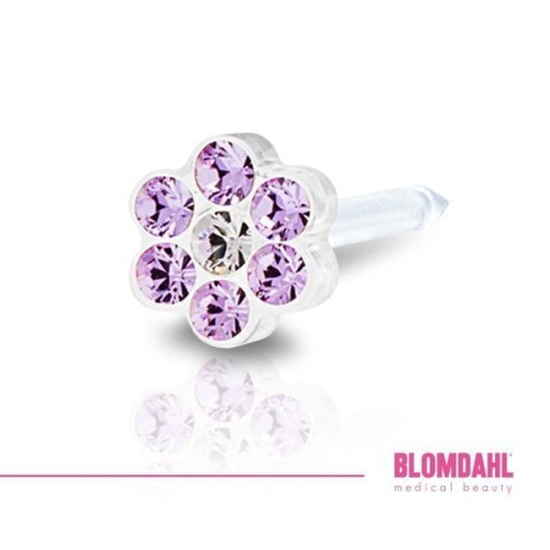 Daisy Violet/ Crystal 5 mm 12-0114-56