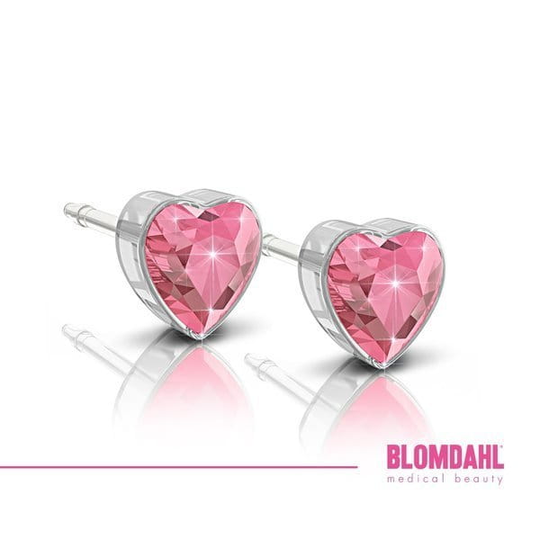 Heart Light Rose 6 mm  15-0121-24 (B)